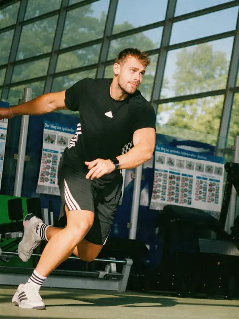 Wurftraining in der Halle